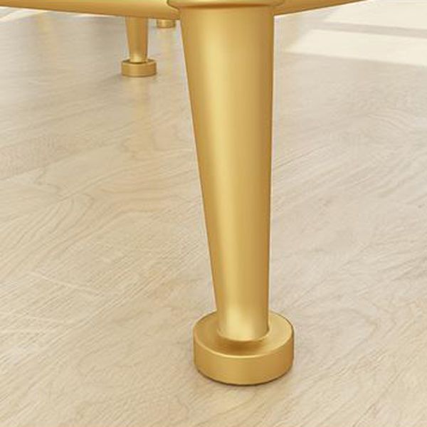 Glam Armless Kitchen Dining Side Chair Open Back Dining Side Chair