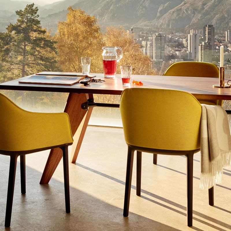 Modern 1/2/3 Pcs Dining Set with Oak Wood Table and Wooden Chairs