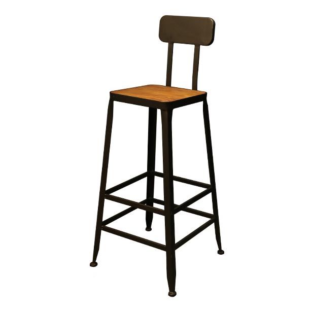 1/2/9 Pieces Industrial Solid Wood Bar Table Set Rectangular Counter Set for Home Use