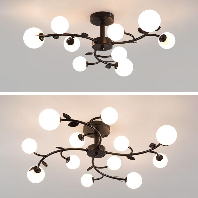 Luz de montaje de vidrio esférico de cristal esférico de montaje de descarga industrial