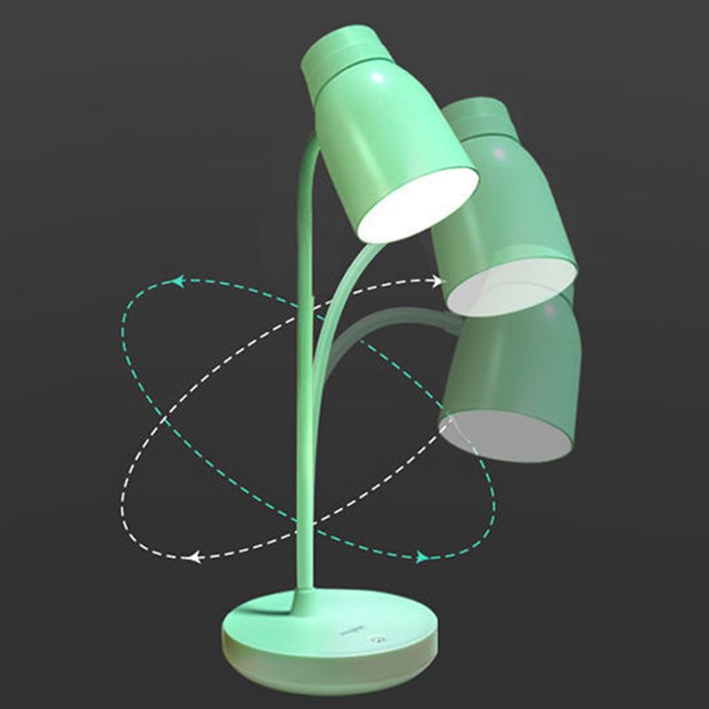 3-Gears Adjustable LED Table Lamp Warm White Light Nordic Macaroon Style Desk Light