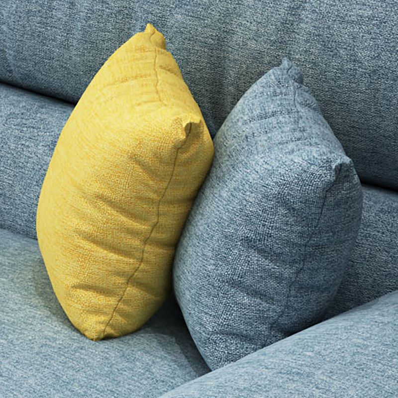 37.40"High Pillow Top Arm Sectionals,Casual High Back Sectionals with 4 Pillows