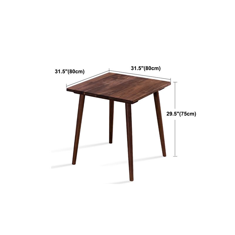 Scandinavian 4 Legs Coffee Table Set Wooden Coffee Table for Living Room