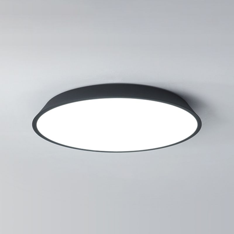 Metalen ronde inbouwplafondlamp Moderne stijl Enkelvoudige inbouwplafondverlichtingsarmaturen