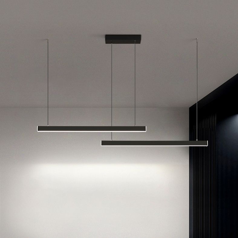 Linear Island Pendant LED New Modern Ceiling Pendant Light for Dining Room