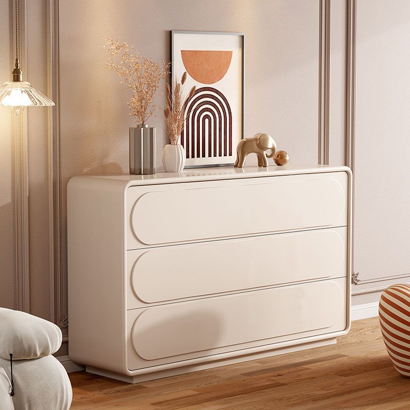 Modern Dresser Solid Wood Storage Chest Dresser with 3 Drawers