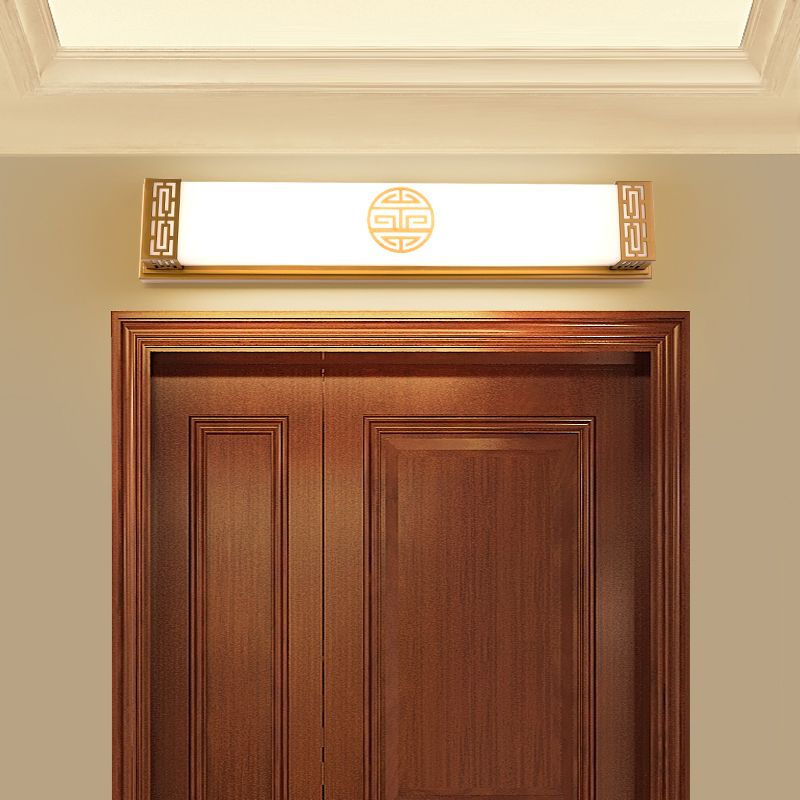 Contemporary Vanity Lighting Metal Wall Light Fixture for Bathroom