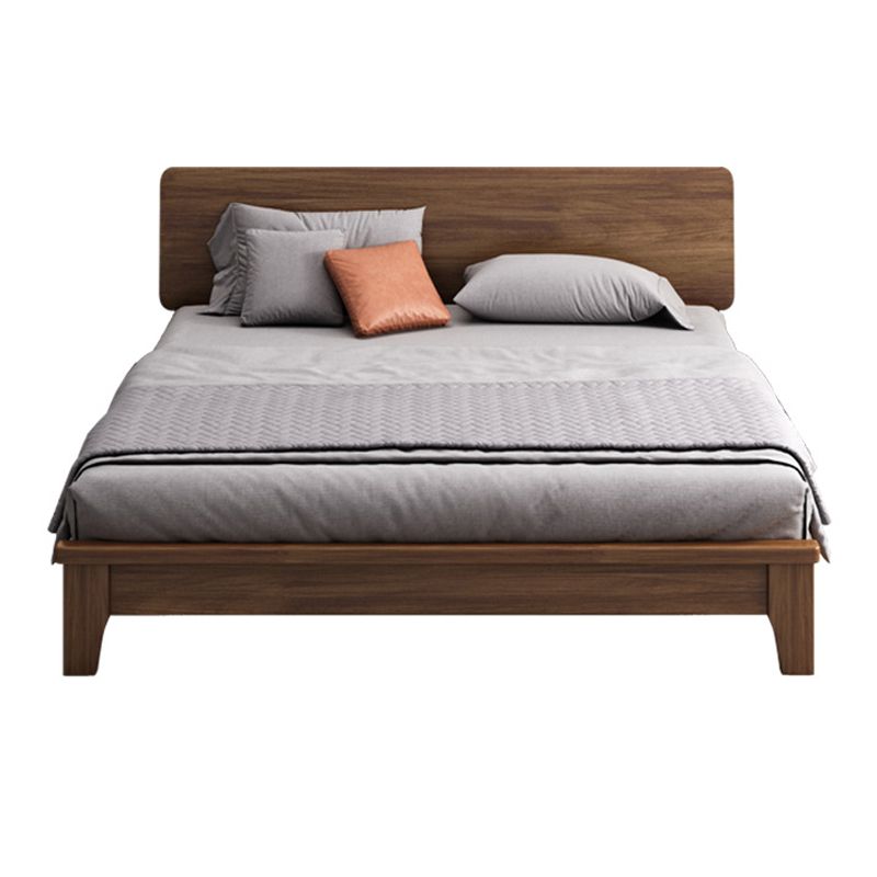 Traditional Headboard Standard Bed Solid Wood Bed with Custom Legs