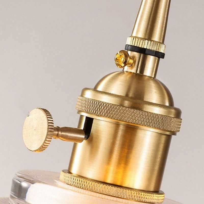 Modern Style Hanging Light Creative Glass Shade Pendant Lighting Fixture for Dining Room