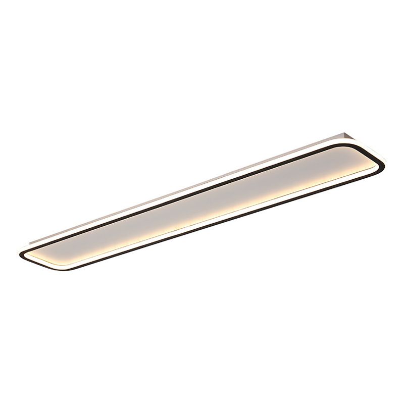 Modern Style Ceiling Light LED Ceiling Mount Light with Silica Gel Shade for Bedroom