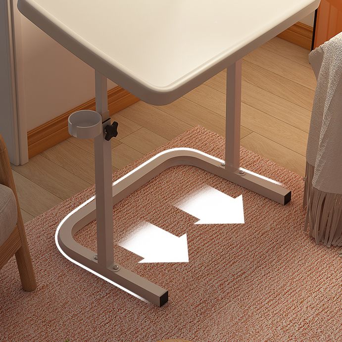 Art Desk with Casters Kids Desk Adjustable Lap Desk Wood and Metal Desk