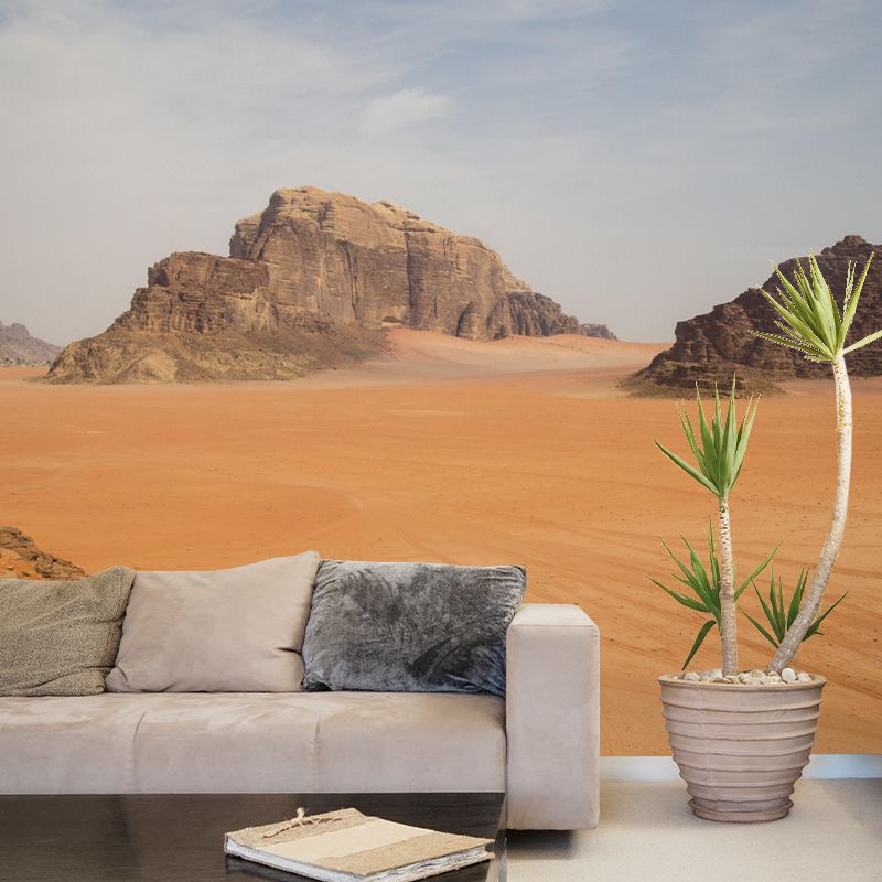 Customized Huge Desert Mural Decorative Mildew Resistant for Living Room Bedroom