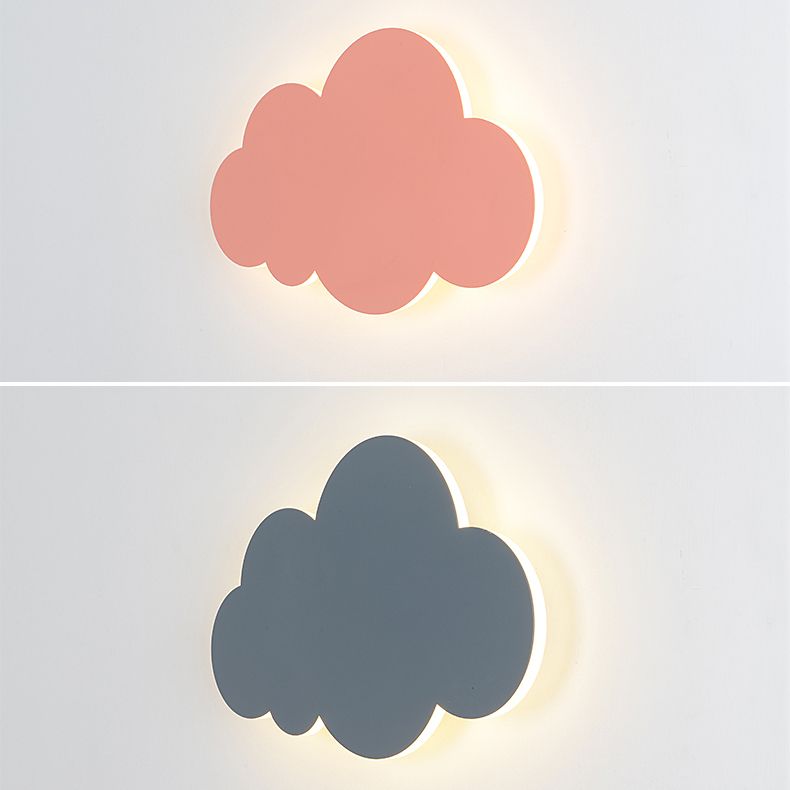 Wolkenwandhalterung Leuchte Einfachheit Metall Schlafzimmer Wandleuchte Beleuchtung