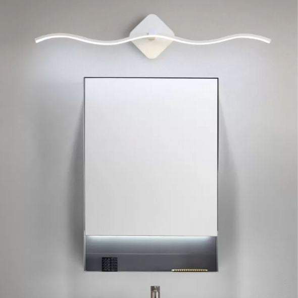 Accesorio de iluminación de tocador ondulado Maltal Baño LED LEULA MUNTA MUNTA MUNTA