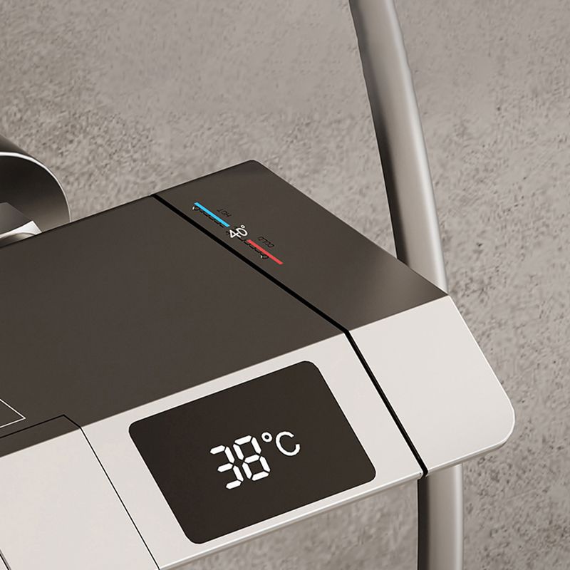 Modern Style Shower System Spot Resist Wall Mounted Rain Shower System