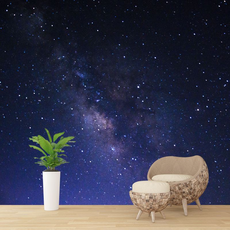 Mysterious Outer Space Wall Covering for Living Room Water Resistant Wall Decor