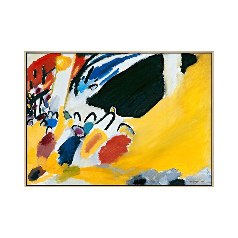 Paintings Abstract Canvas Print Pastel Color Contemporary Art Wall Decor for Living Room