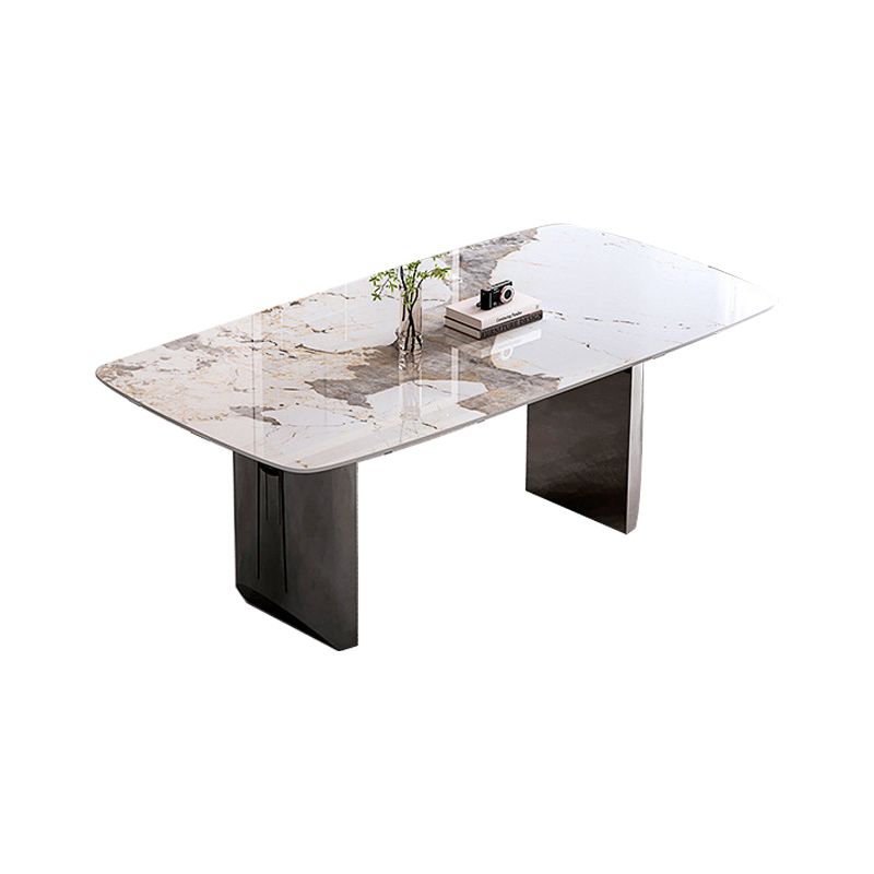 Rectangle Dining Table Sintered Stone Dining Table for Kitchen