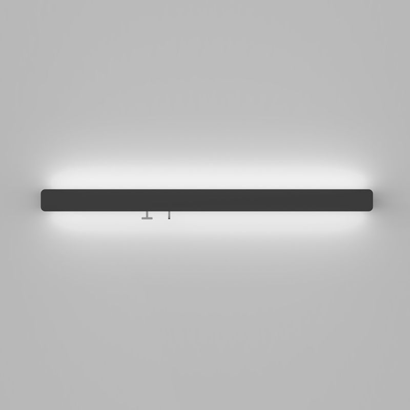 Rechteck Wandleuchte moderne LED -LED -Schlafzimmer -Wandlampenvorrichtung (ohne Ornamente)