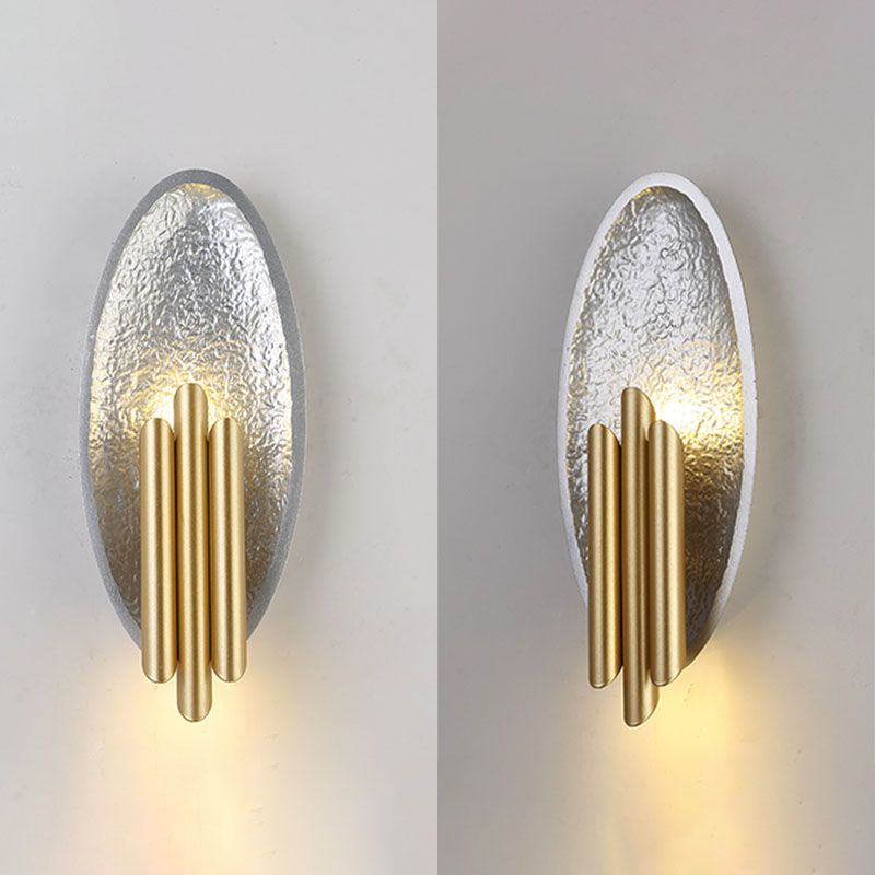 Accesorio de iluminación de pared de lámpara de montaje de pared de metal contemporánea para sala de estar