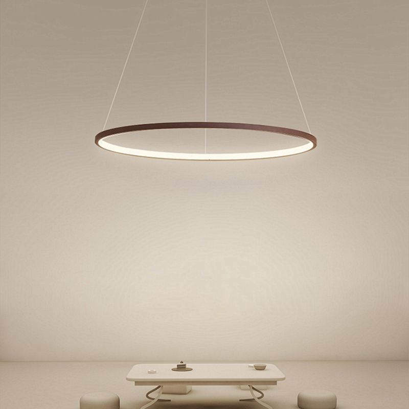 Moderne Stil runde Deckenleuchte Design Einfachheit Flush Mount Lampe für Schlafzimmer