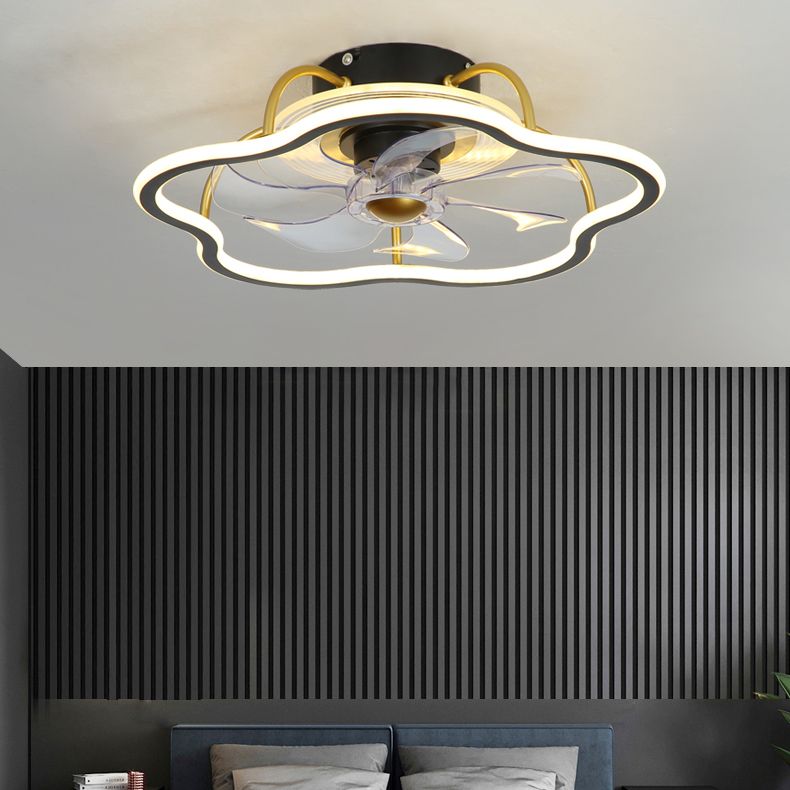 2 Lichter Geometrische Deckenleuchten moderne Metallflush -Montage -Lampe