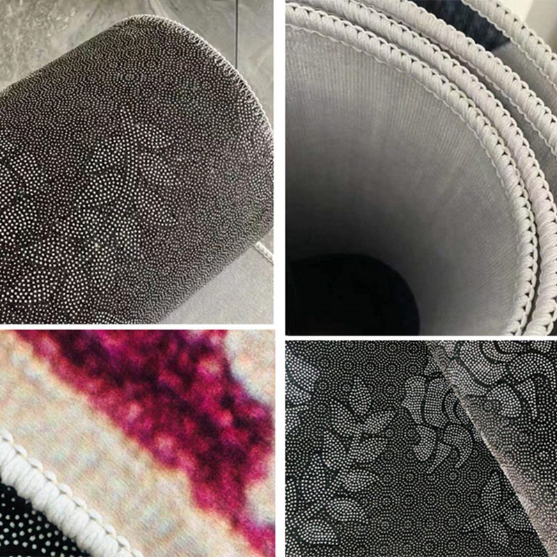 Kreatives Geometrie -Design Innenteppich Multikolorer moderner Bereich Teppiche Polyester Flecken widerstandsfähiger Teppich für die Heimdekoration