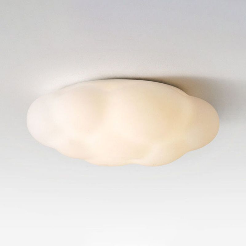 Lampada da incasso contemporanea in plastica, luci da incasso in bianco per camera da letto