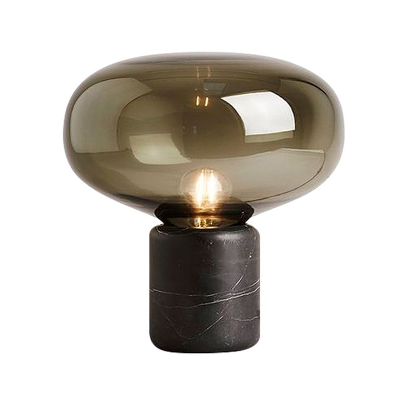 Moderner Tischleuchte Schatten Nachttisch Lampe für Schlafzimmer