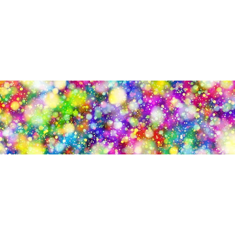 Bokeh Mural Wallpaper Moisture Resistant Wall Covering for Room Decoration