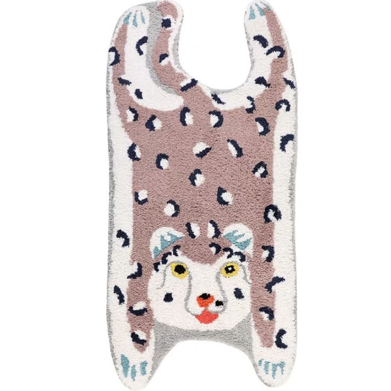 Americana Tiger Print Rug Polyester Indoor Tapijt Non-slip achtergrondgebied Tapijt voor woonkamer