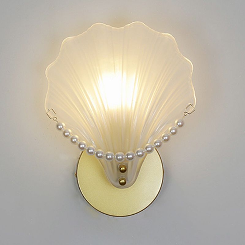 Modern Unique Wall Lamp Glass Wall Sconce Lighting for Bedroom