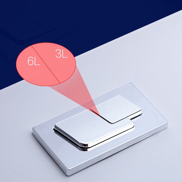 Traditional Toilet Bowl One Piece Floor Mounted Siphon Jet Porcelain Toilet