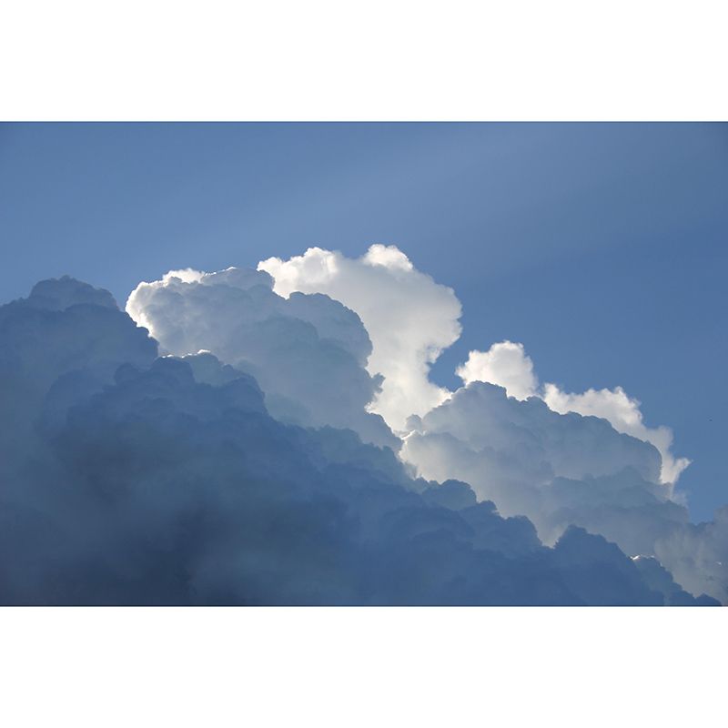 Environment Friendly Resistant Mural Wallpaper Beautiful Sky Sleeping Room Wall Mural