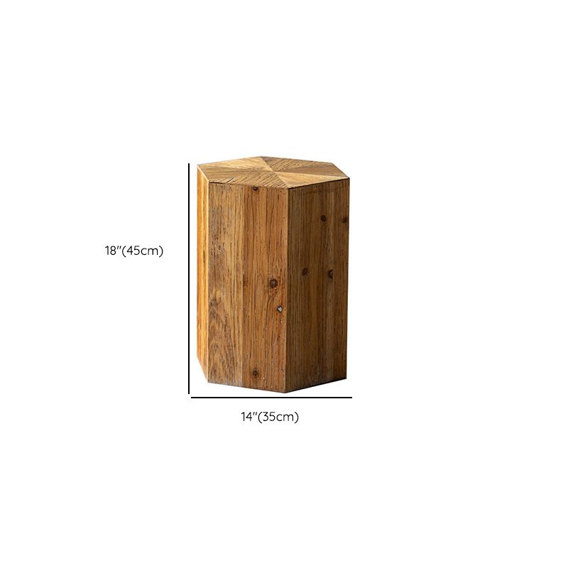 Contemporary Solid Wood Coffee Table Medium Wood Solid Coffee Table