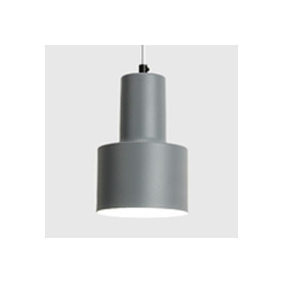 Cilindro de luz colgante de Macaron Loft Cilindro 1 Cabezal Costeo metálico de la sala de reuniones para la sala de reuniones