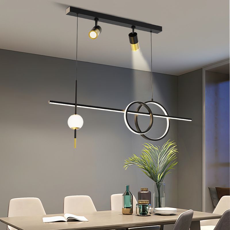 Linear Pendant Lighting Island Light Fixture Modern Kitchen Pendant Light