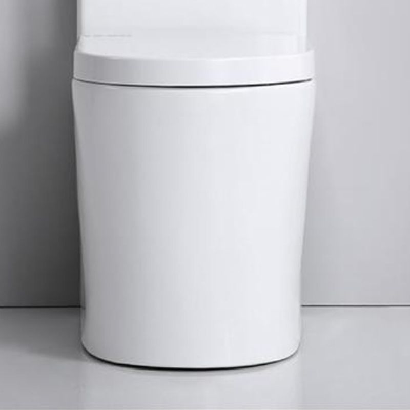Traditional Floor Mounted Flush Toilet White Urine Toilet with Seat for Bathroom