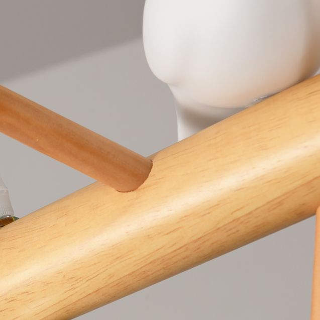 Multi Head Island Chandelier Lights Modern White Blanc Verre Hanging Lightture