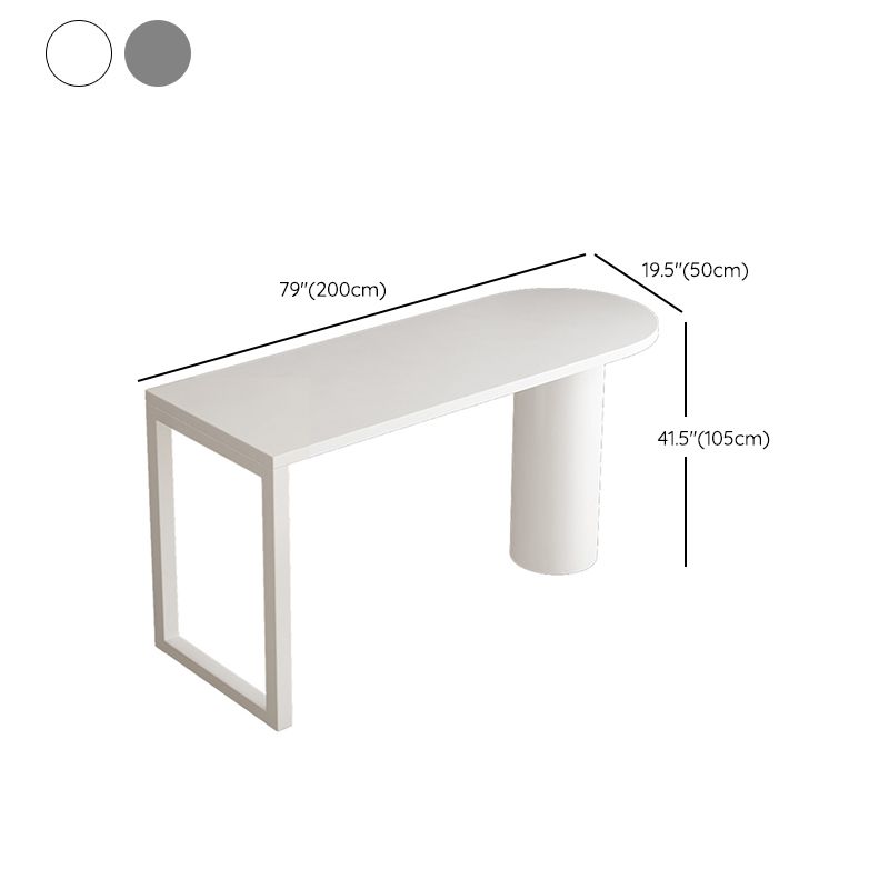 Industrial Indoor Bar Table Set 1/2 Pcs Solid Wood Bar Table with Upholstered Stools