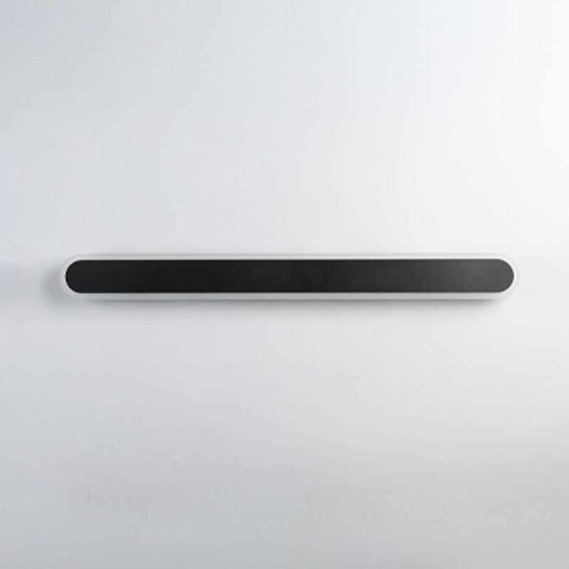 Hedendaagse stijl lineaire wandverlichting armaturen metaal 1 lichte LED wandmontage lamp