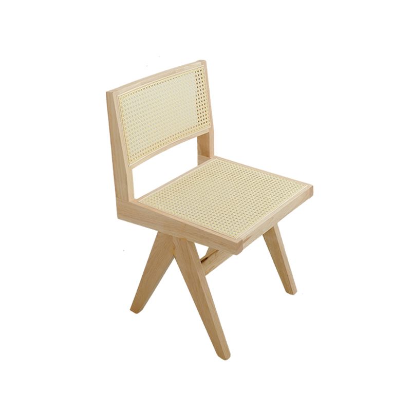 Rectangle Dining Table Set 1/2/5 Pcs Solid Wood Dining Table and Chairs