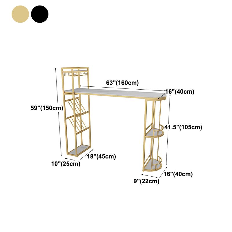Table à manger en pierre blanche GLAM INDOR