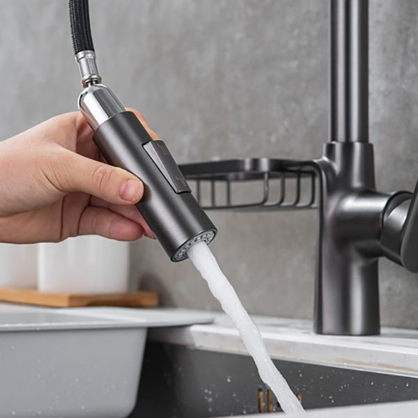 Modern Pull Down Kitchen Faucet Single Handle Faucet with Pull Out Sprayer