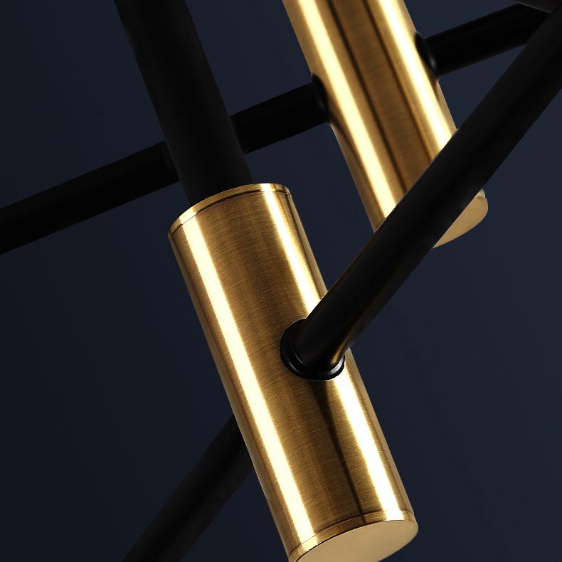 Sputnik Glass Semi Filf Monte Light Modern Style Semi Flush Mount Aitura