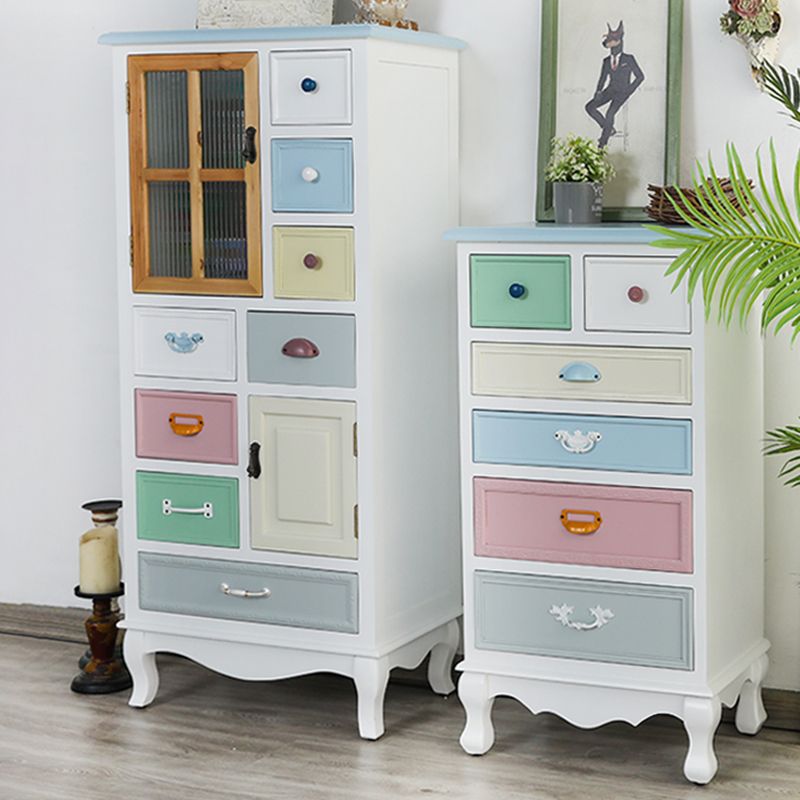 14.82-inch Width Storage Chest Nautical Dresser with 8 Drawers