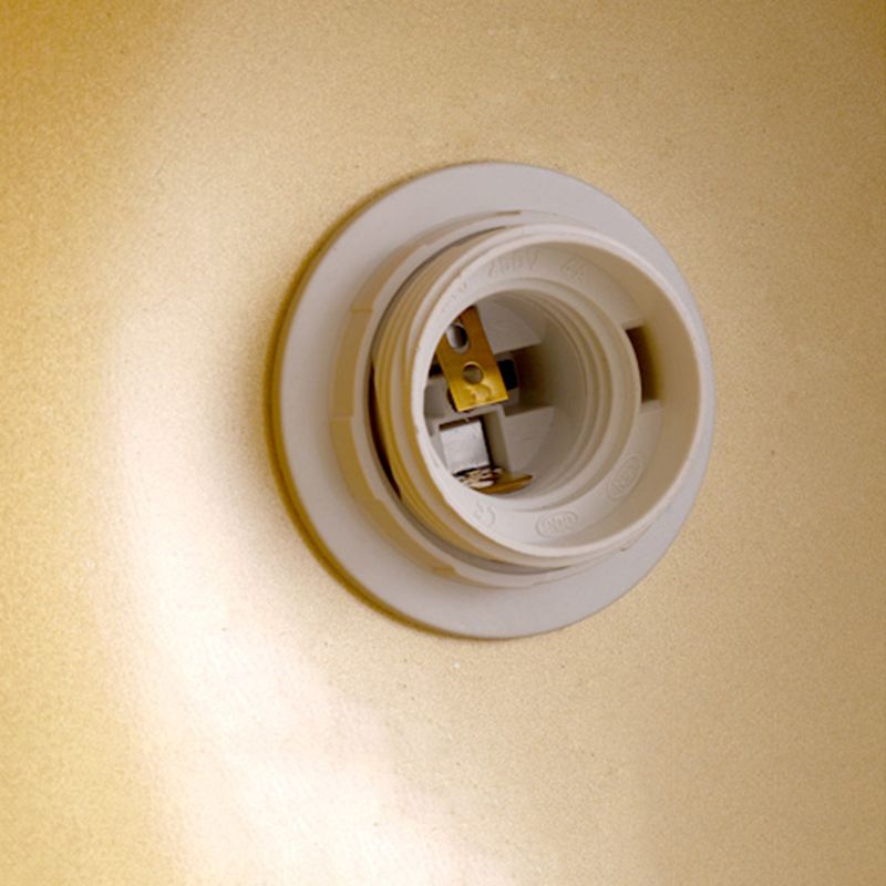 Golden Post Modern Style 1-Light Hanging Lamp
Geometric Simplicity Lighting Fixture for Bedroom