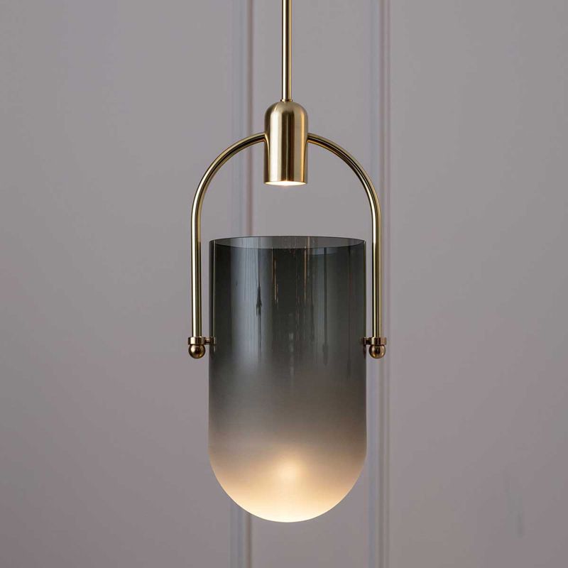 Emmervormig glas hangend licht minimalisme moderne suspensieverlichting voor bed voor bed
