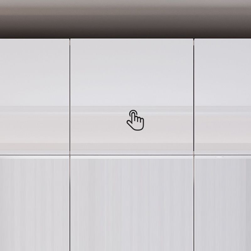 Bedroom Soft Close Doors Armoire Modern Style Wooden Wardrobe Cabinet