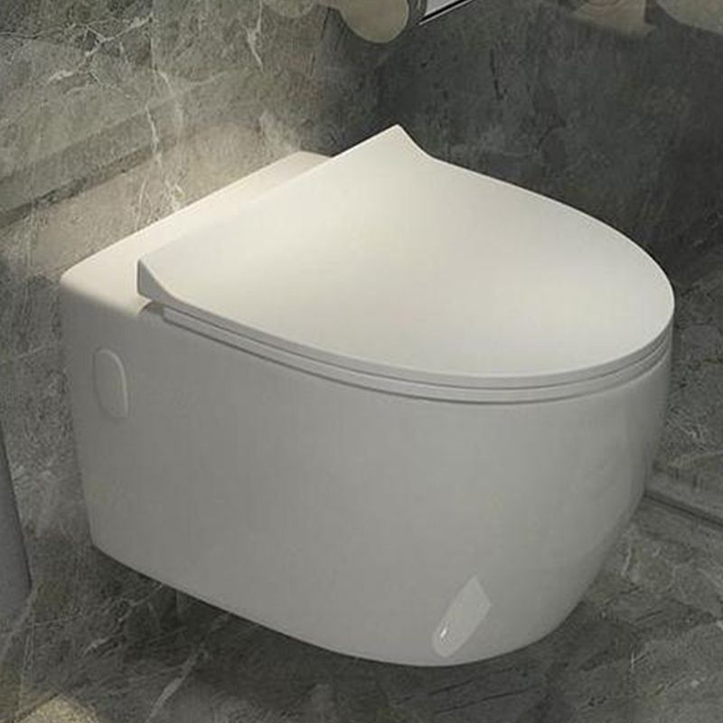 Wall Mount Porcelain Flush Toilet One-Piece Toilet Modern Toilet Bowl